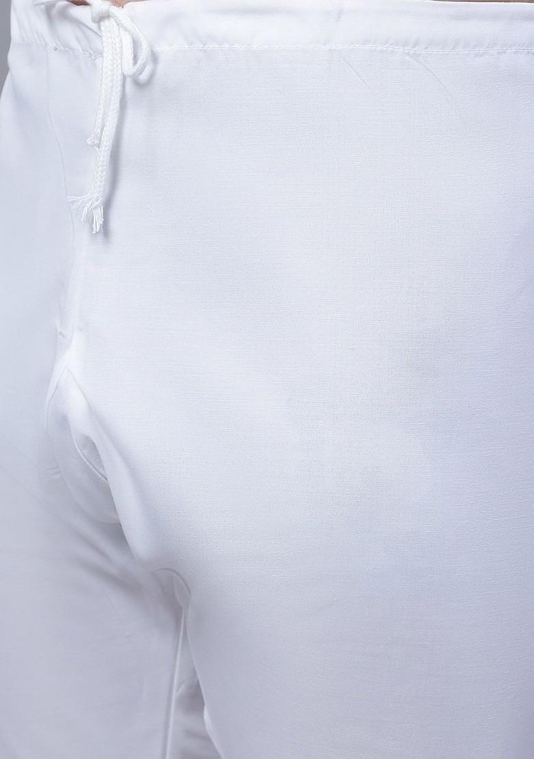 Teal Blue Leheriya Cotton Kurta Set For Men