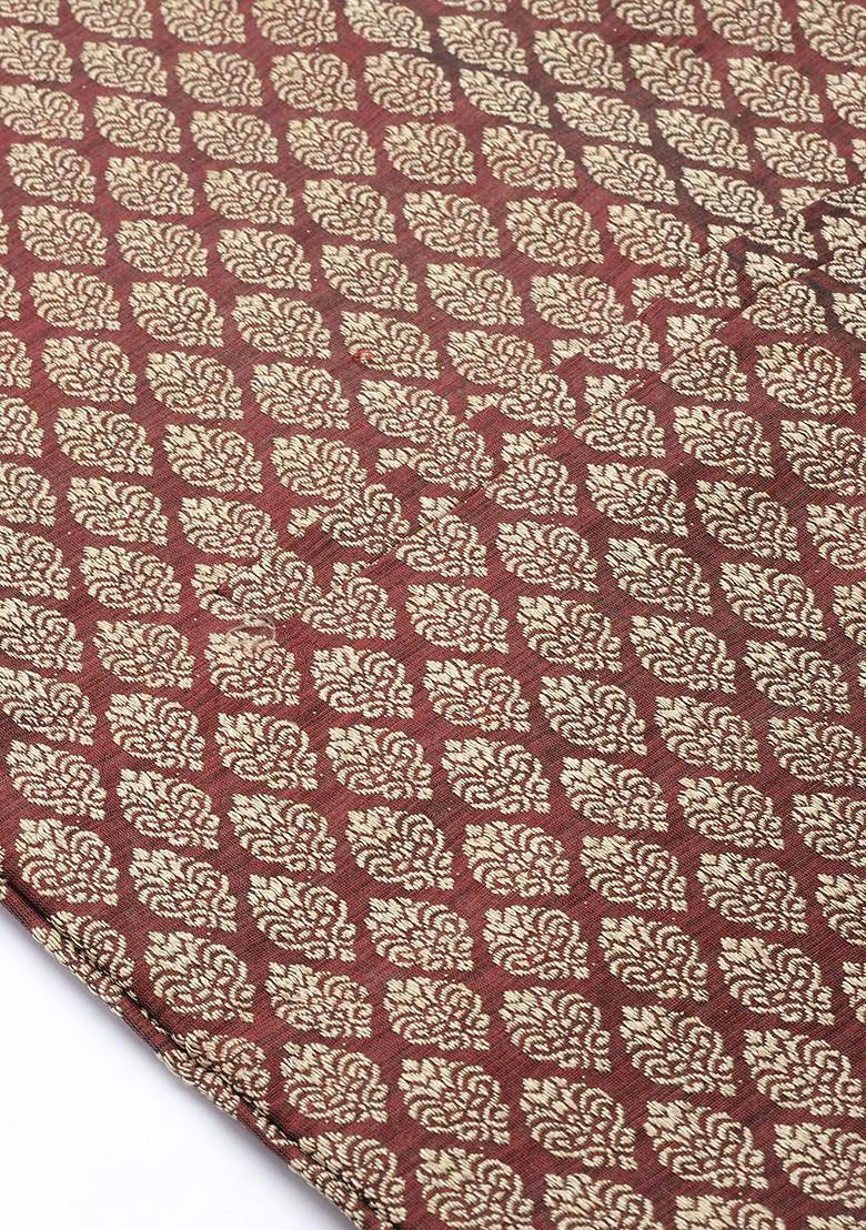 Sea Green Embroidered Poly Blend Kurta Set For Men