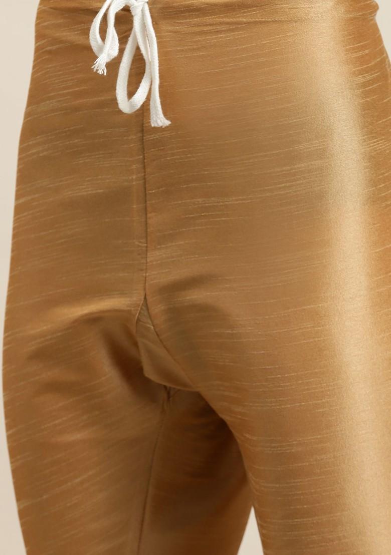 Sea Green Solid Poly Blend Kurta Set For Men