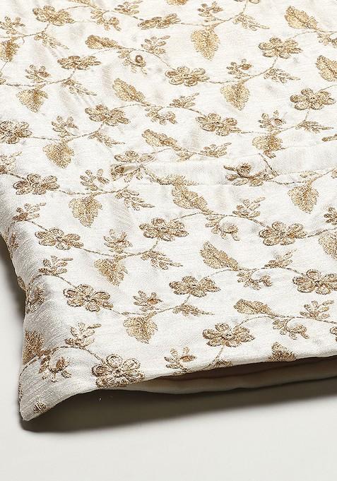 Black Chikankari Cotton Kurta Set For Men