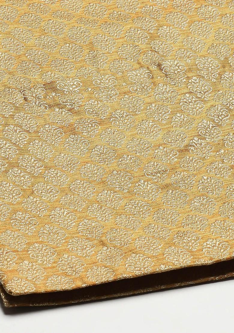 Black Chikankari Cotton Kurta Set For Men