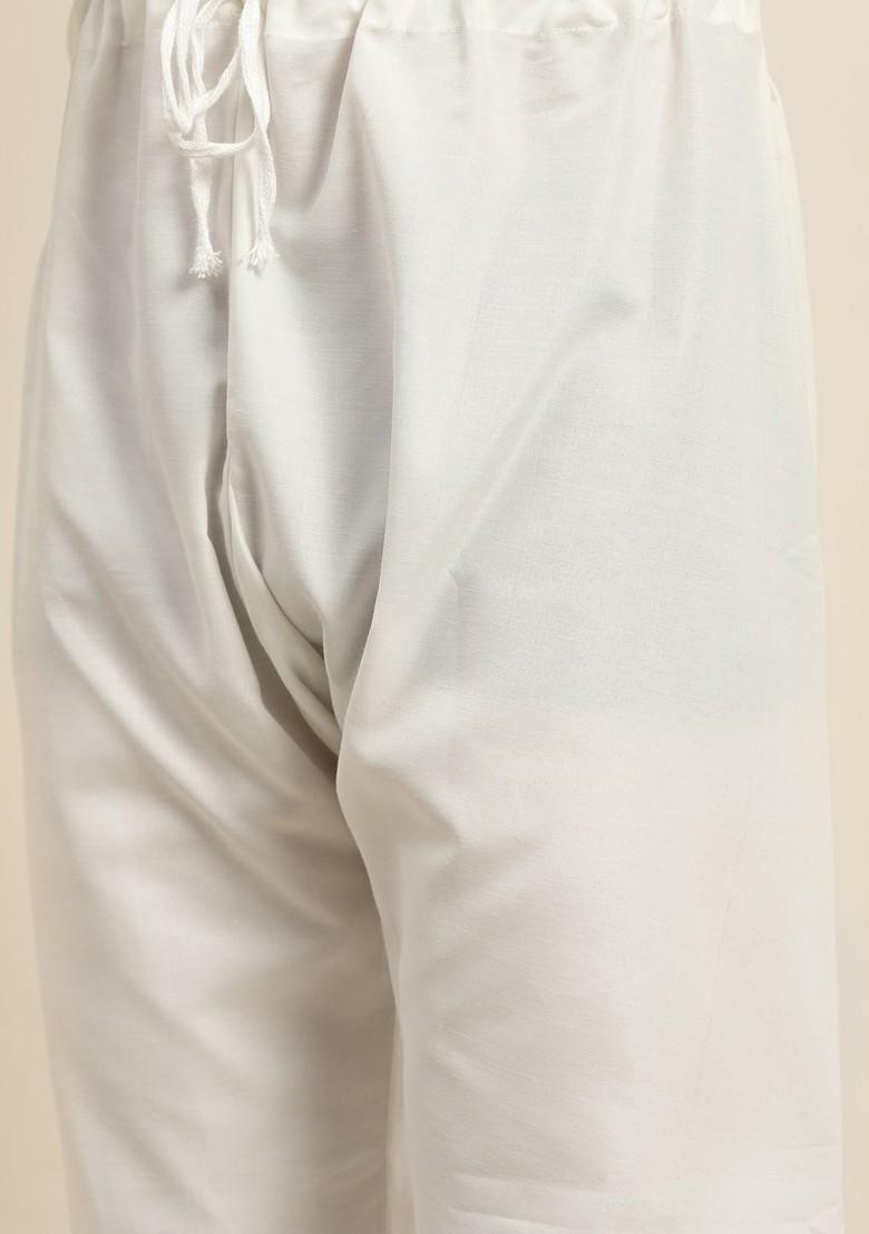 Maroon Ethnic Motifs Poly Blend Kurta Set For Men