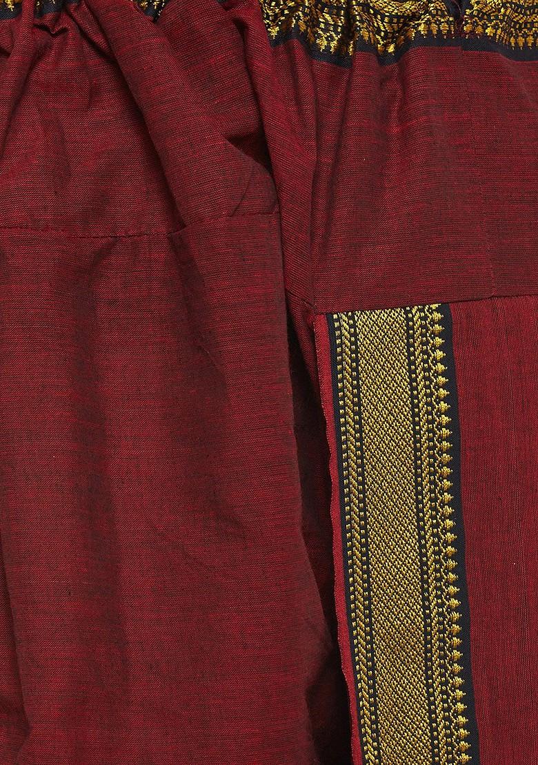 White Solid Poly Blend Kurta Set For Men