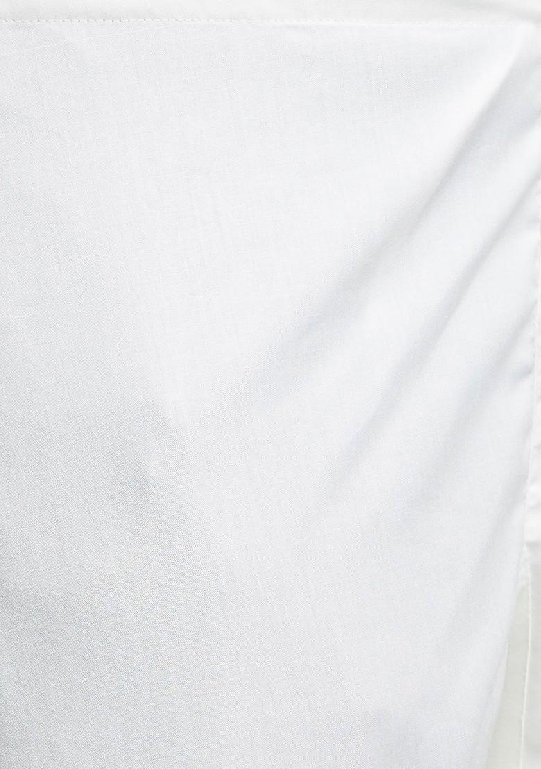 Blue Solid Poly Blend Kurta Set For Men