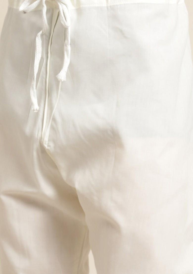 Brown Ethnic Motifs Poly Blend Kurta Set For Men