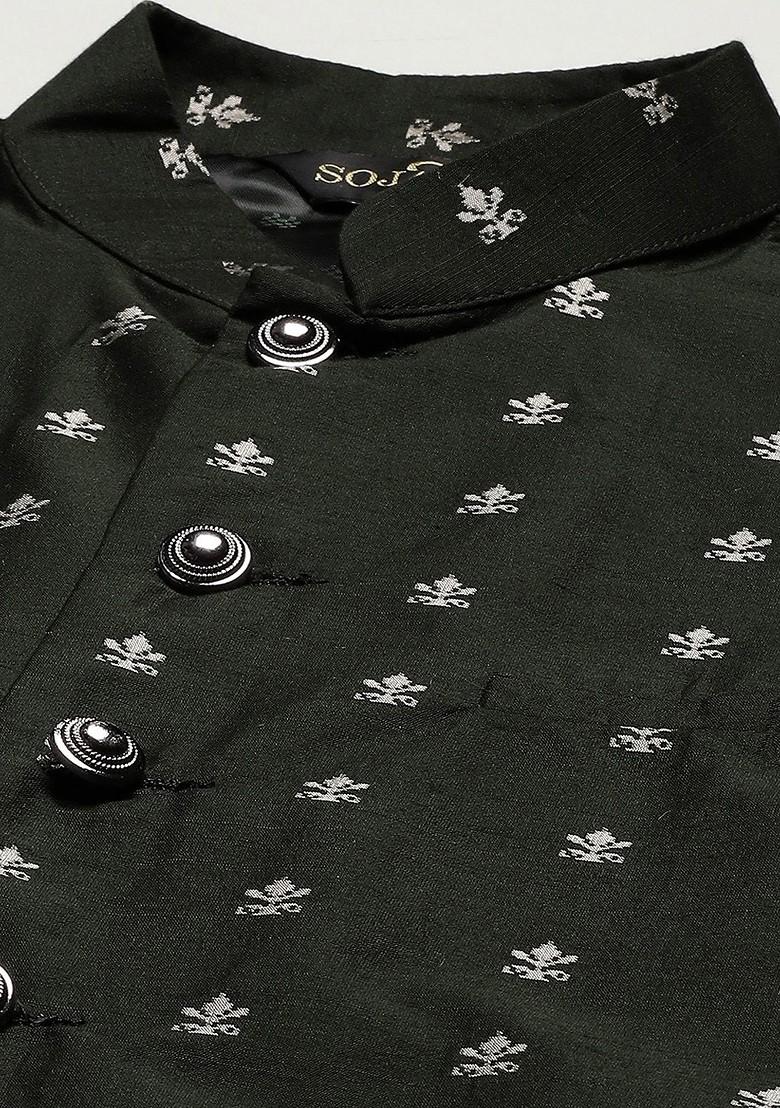 White Chikankari Cotton Kurta Set For Men