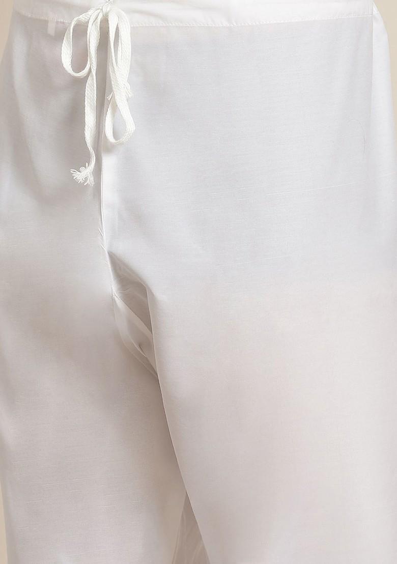 Purple Striped Cotton Kurta Set For Men