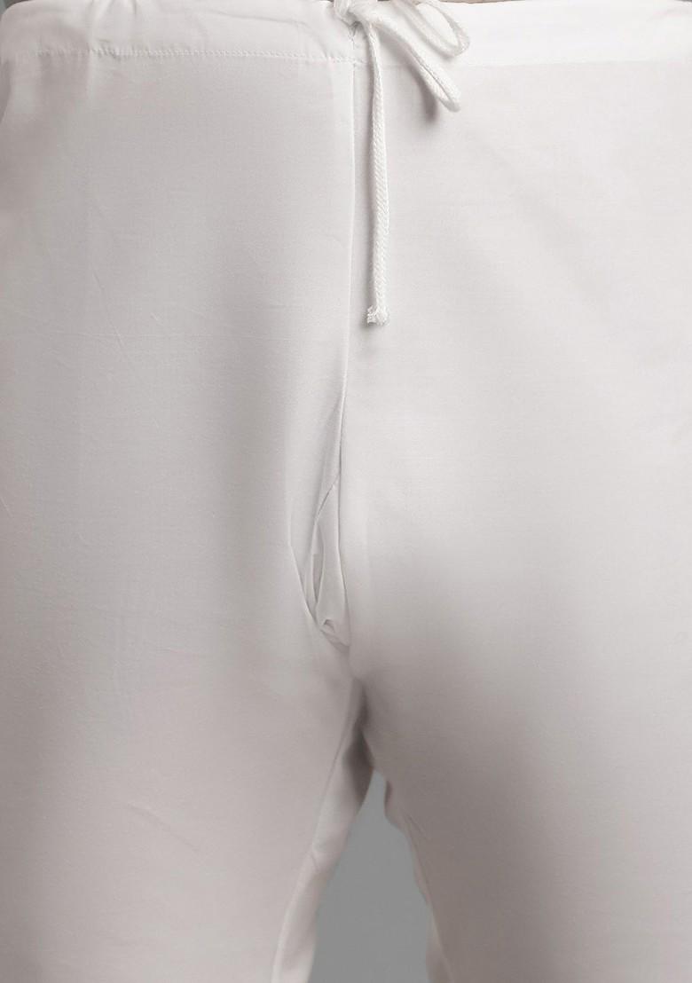 Maroon Ethnic Motifs Poly Blend Kurta Set For Men