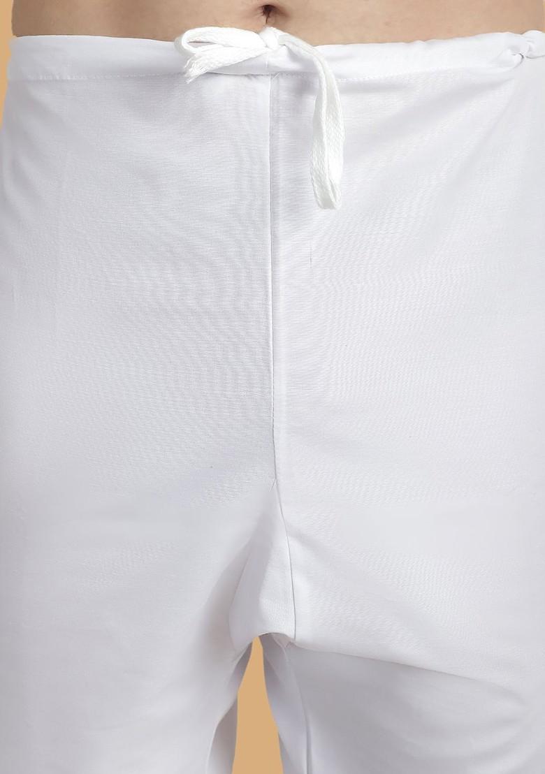 Grey Embroidered Poly Blend Kurta Set For Men