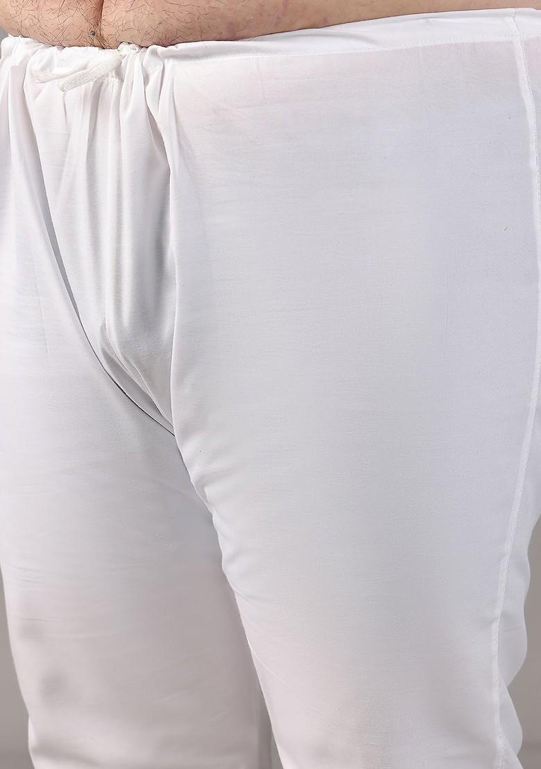 Green Solid Cotton Kurta Set For Men