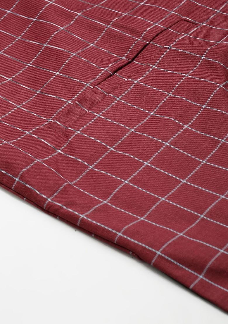 Mustard Solid Cotton Kurta Set For Men