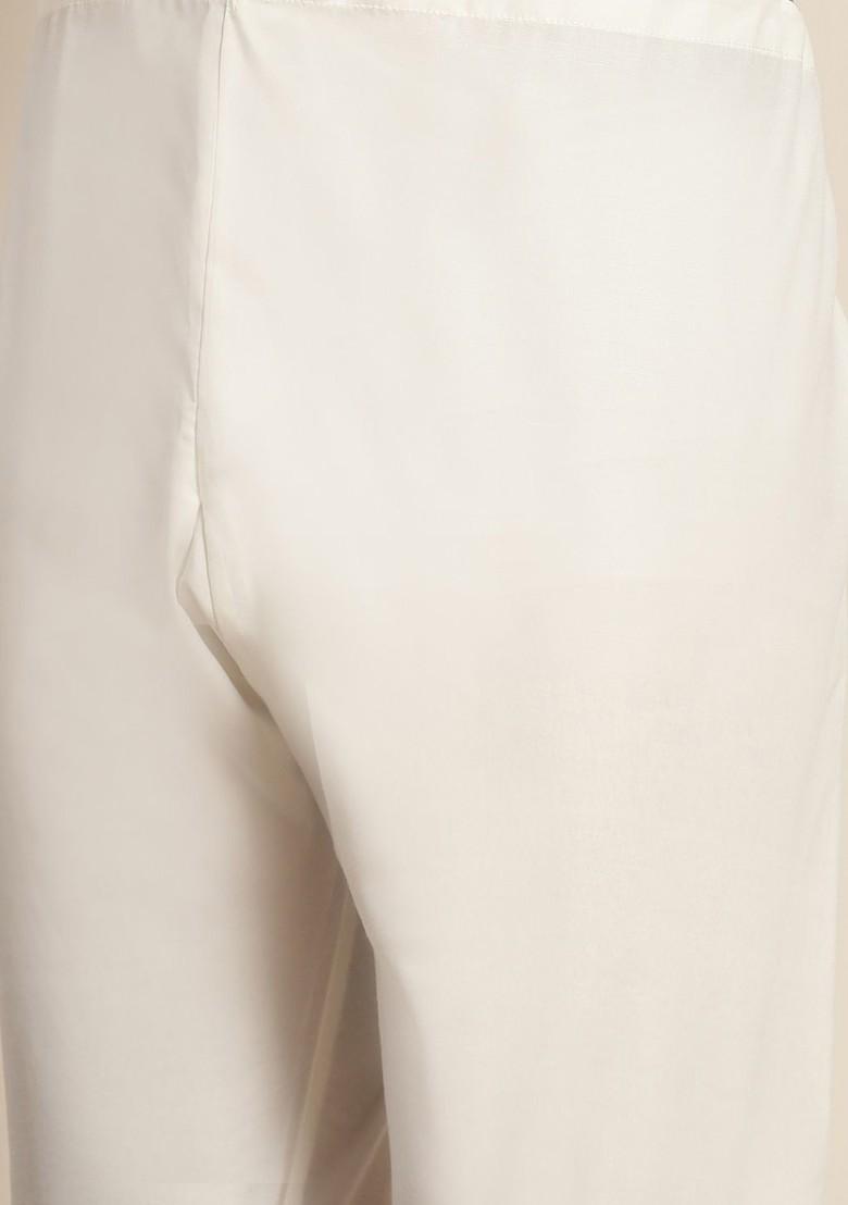 Yellow Checked Poly Blend Kurta Set For Men