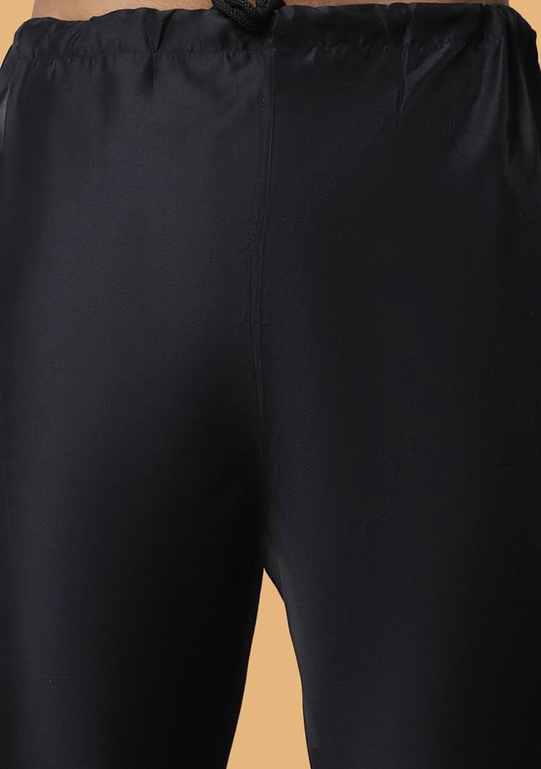 Coral Embroidered Poly Blend Kurta Set For Men