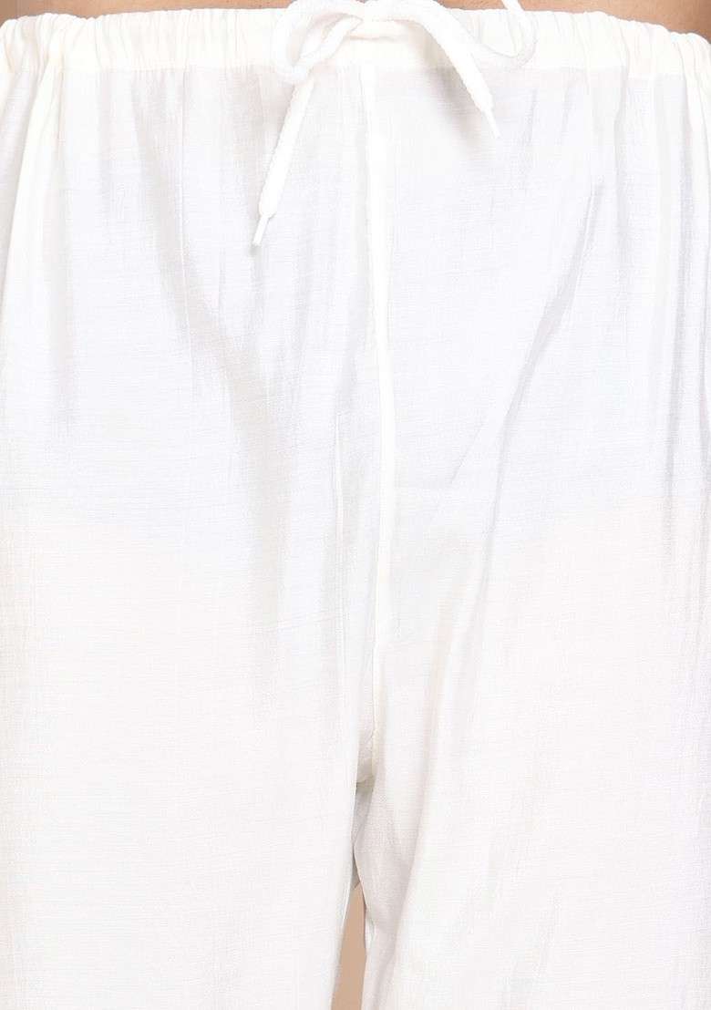 Brown Embroidered Poly Blend Kurta Set For Men - Indya