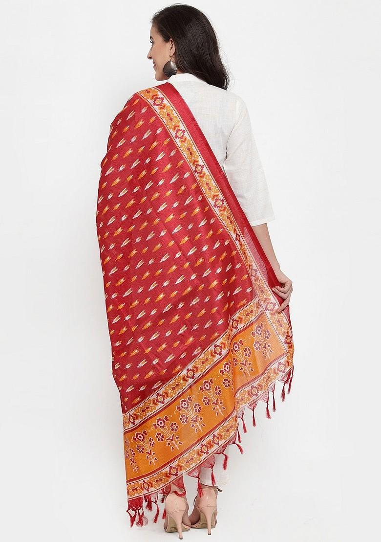 Off White Embroidered Poly Blend Kurta Set For Men