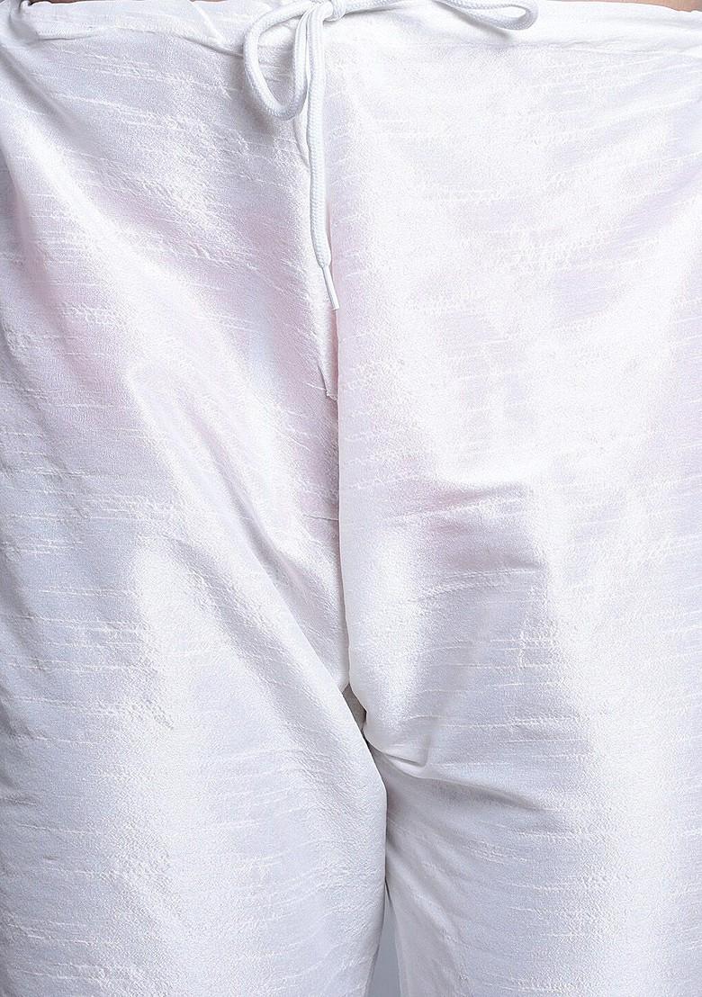 Charcoal Grey Embroidered Poly Blend Kurta Set For Men