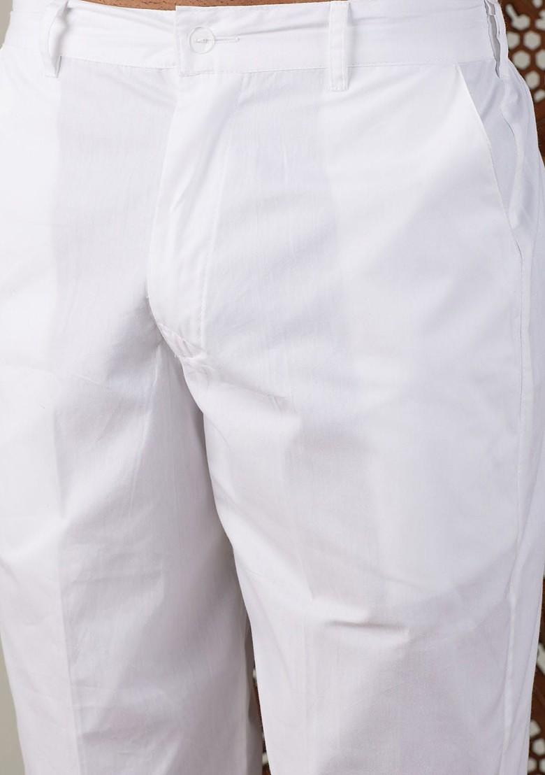 Green Geometric Print Cotton Kurta Set For Men