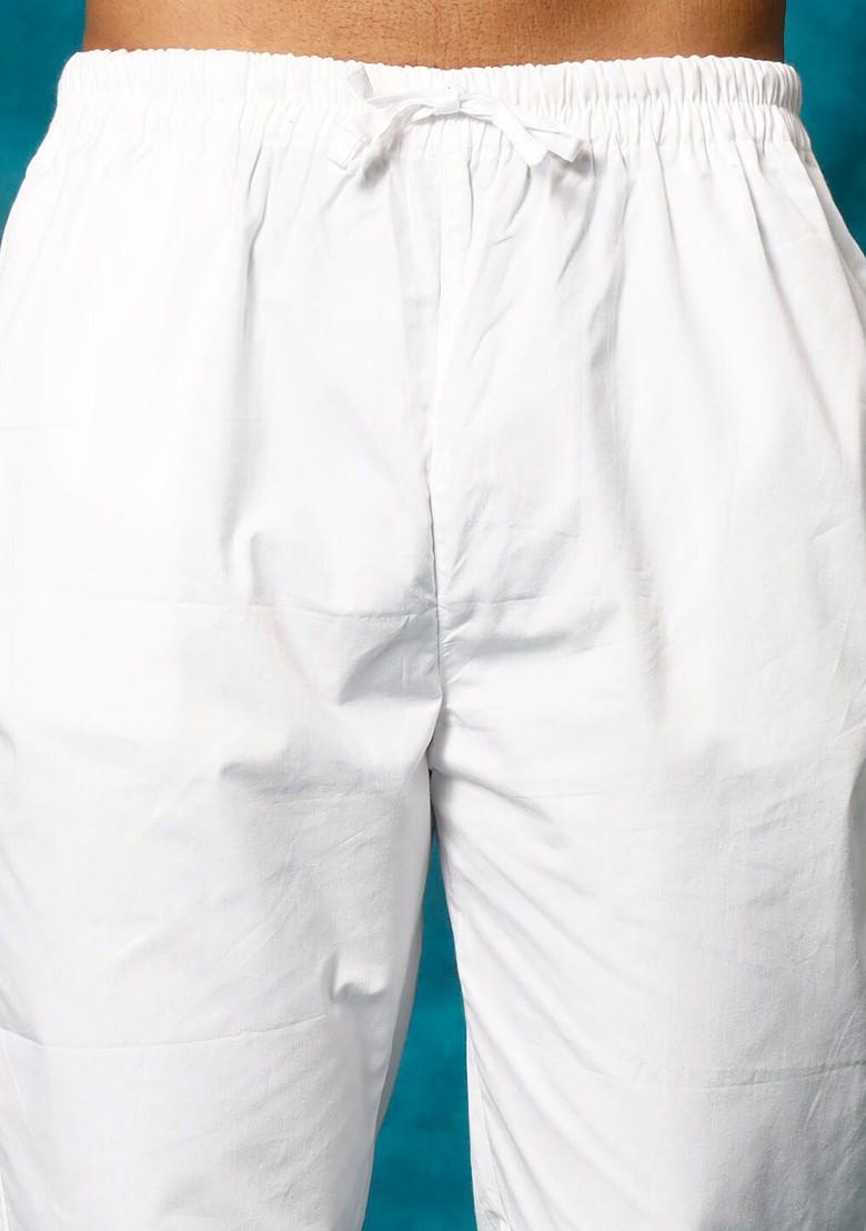 Yellow Ethnic Motifs Poly Blend Kurta Set For Men