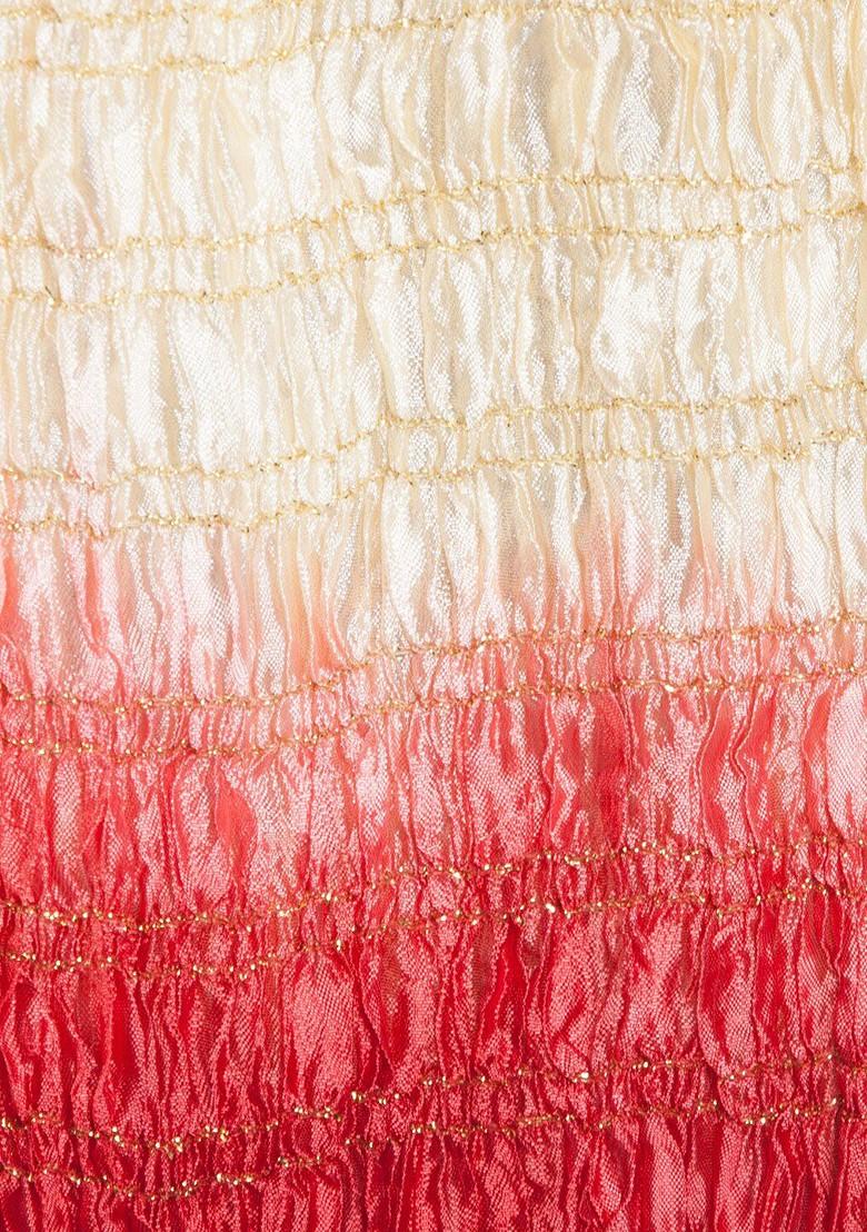 Gold Solid Poly Blend Kurta Set For Men