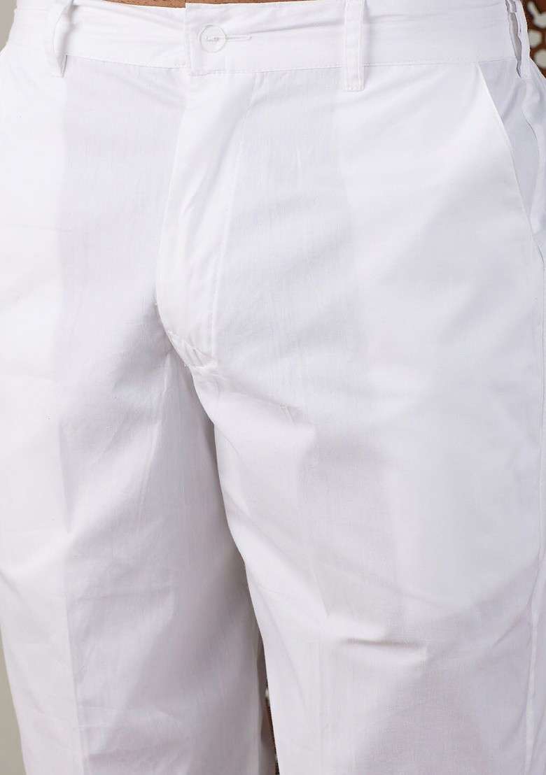 Grey Geometric Print Cotton Kurta Set For Men - Indya