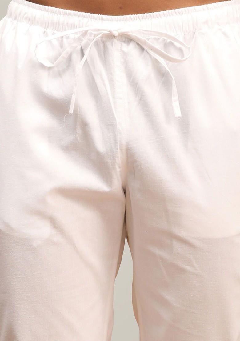 Mustard Solid Cotton Kurta Set For Men