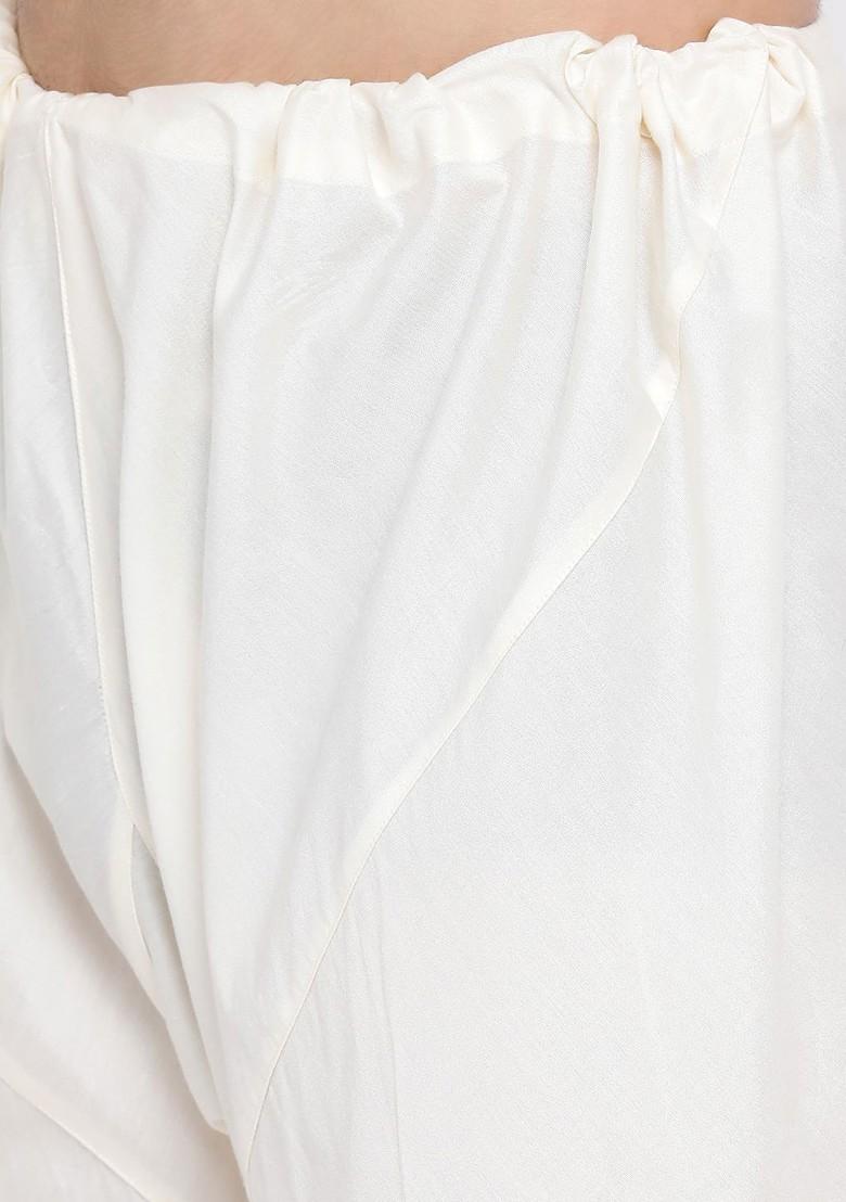 Green Solid Silk Kurta Set For Men