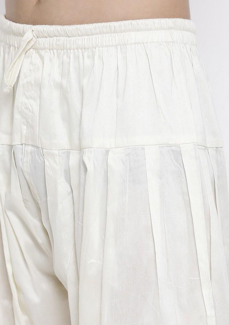 Black Solid Pathani Kurta Set For Men