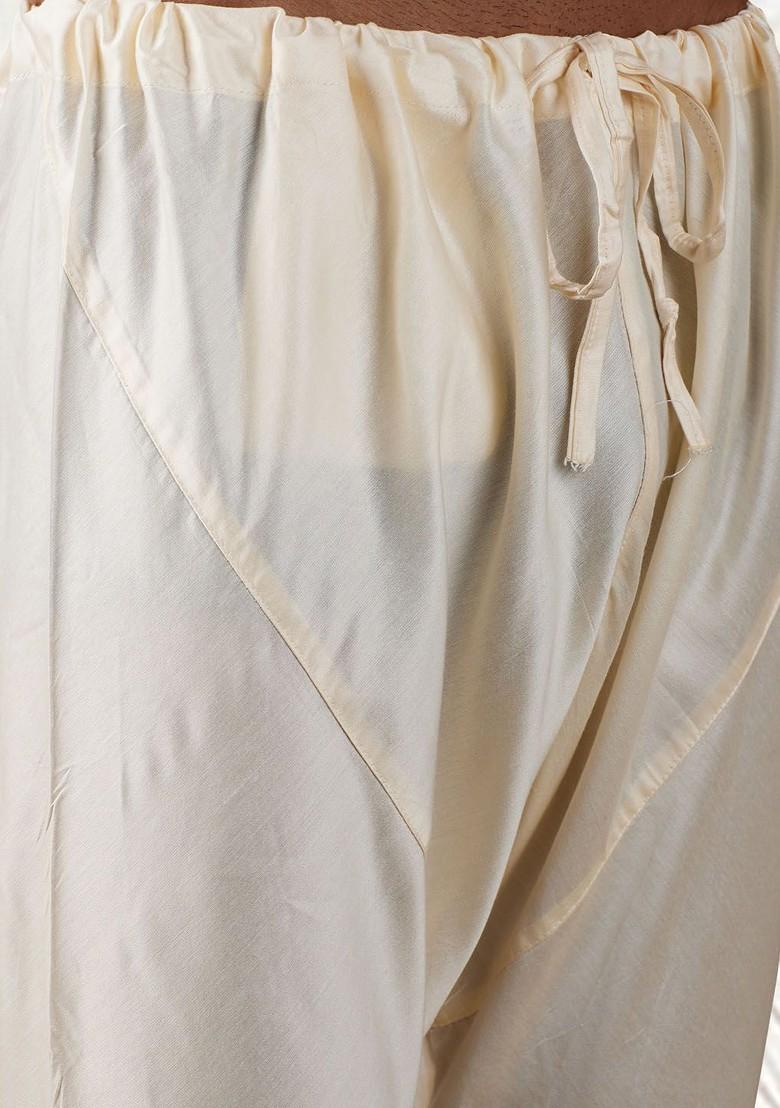 Black Solid Poly Blend Indowestern Sherwani Set For Men