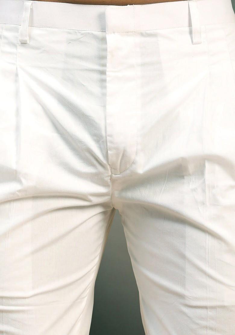 Black Ethnic Motifs Cotton Kurta Set For Men