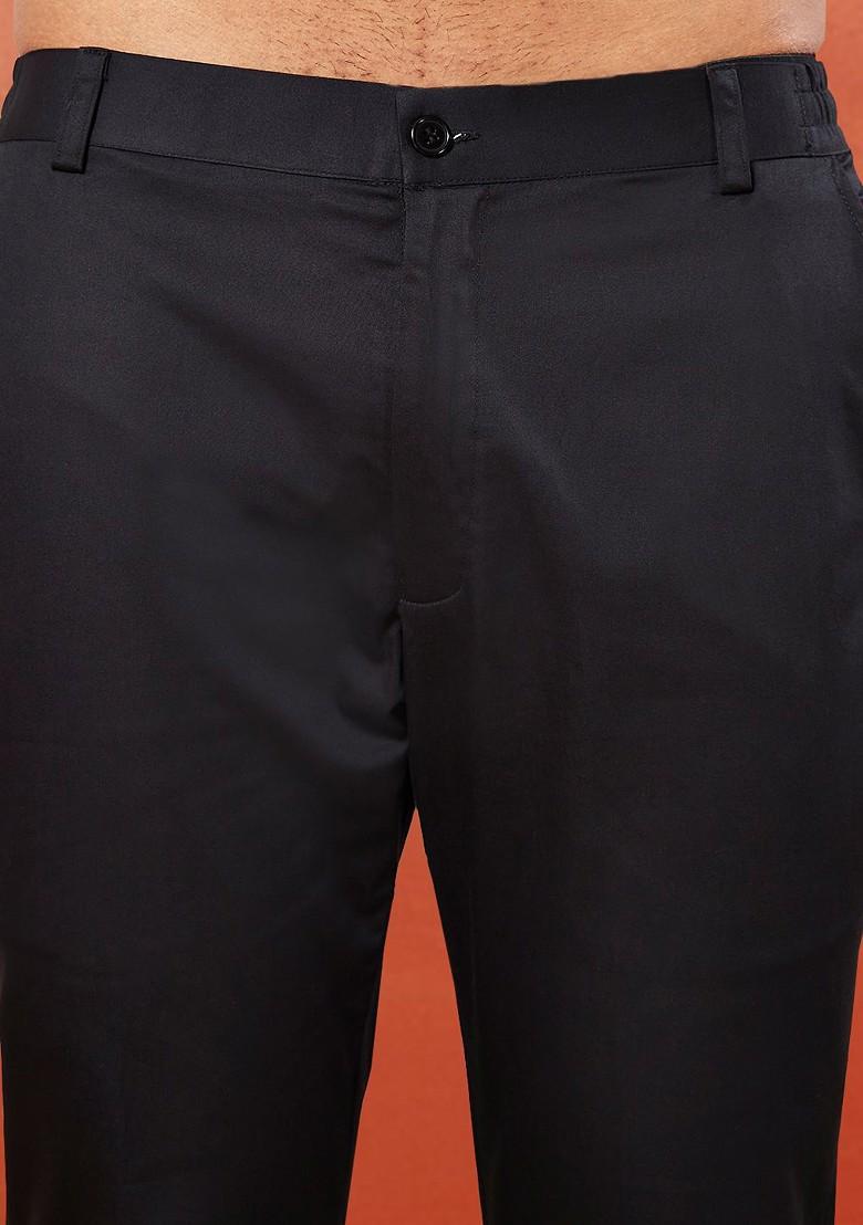 Coffee Brown Embroidered Poly Blend Indowestern Sherwani Set For Men