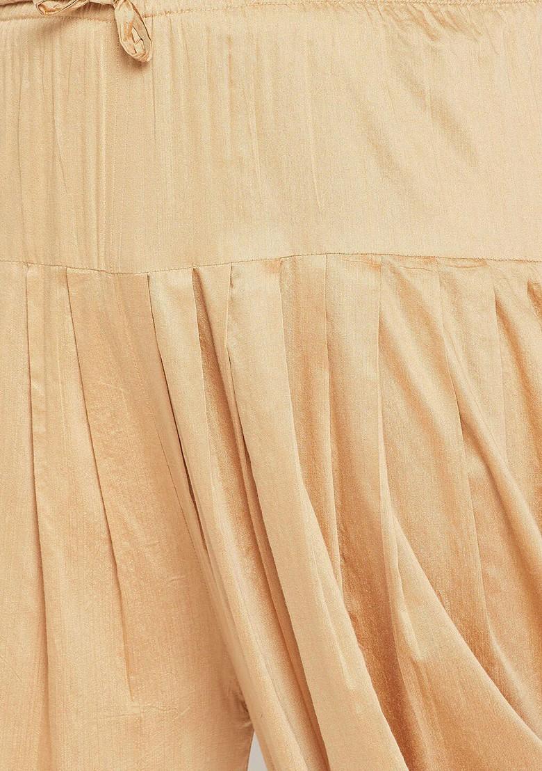 Navy Blue Solid Poly Blend Indowestern Sherwani Set For Men