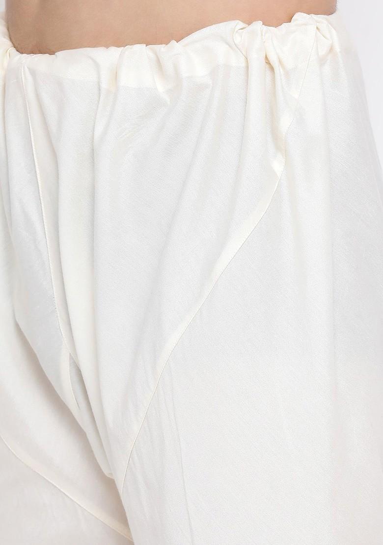 Green Solid Poly Blend Kurta Set For Men