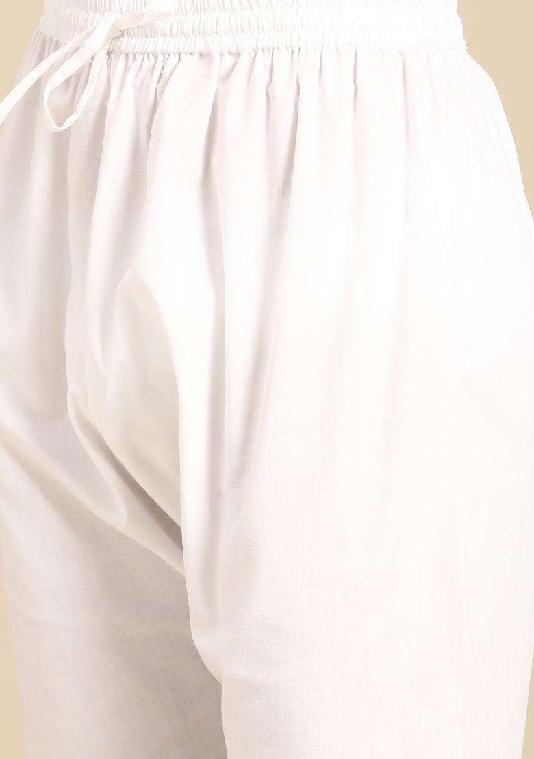 Multi Embroidered Cotton Kurta Set For Men - Indya