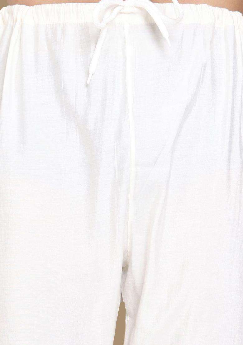 Blue Embroidered Silk Blend Kurta Set For Men - Indya