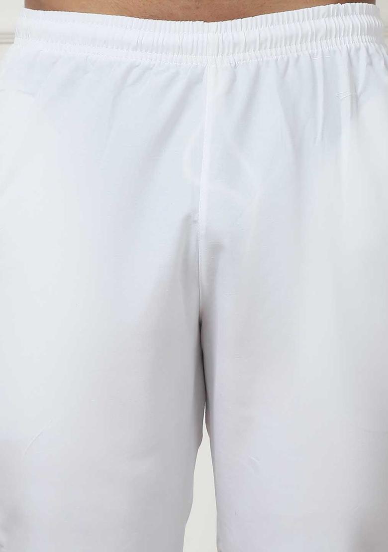 Purple Embroidered Cotton Kurta Set For Men - Indya