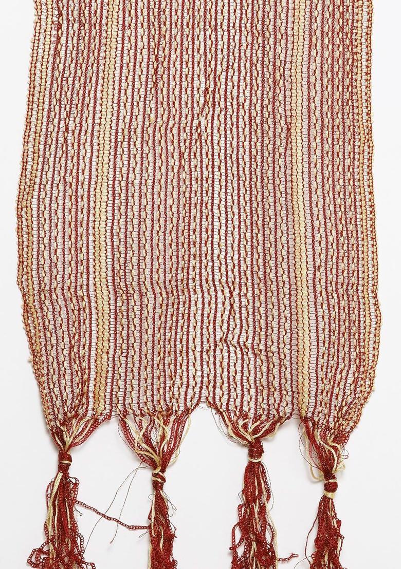 Yellow Embroidered Silk Kurta Set For Men - Indya