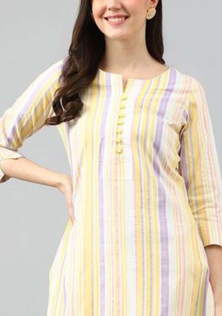 Grey Embroidered Poly Blended Kurta Sets - Indya