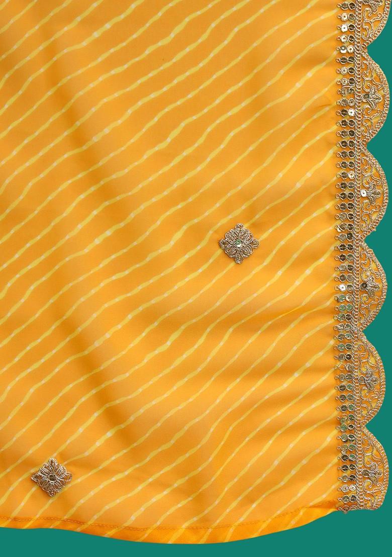 White Sequinned Blended Kurta Set - Indya