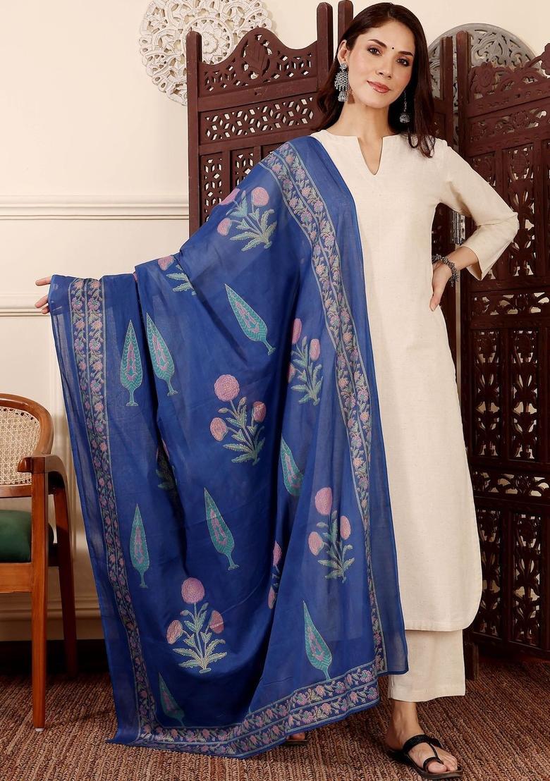 Beige Solid Silk Kurta Set - Indya