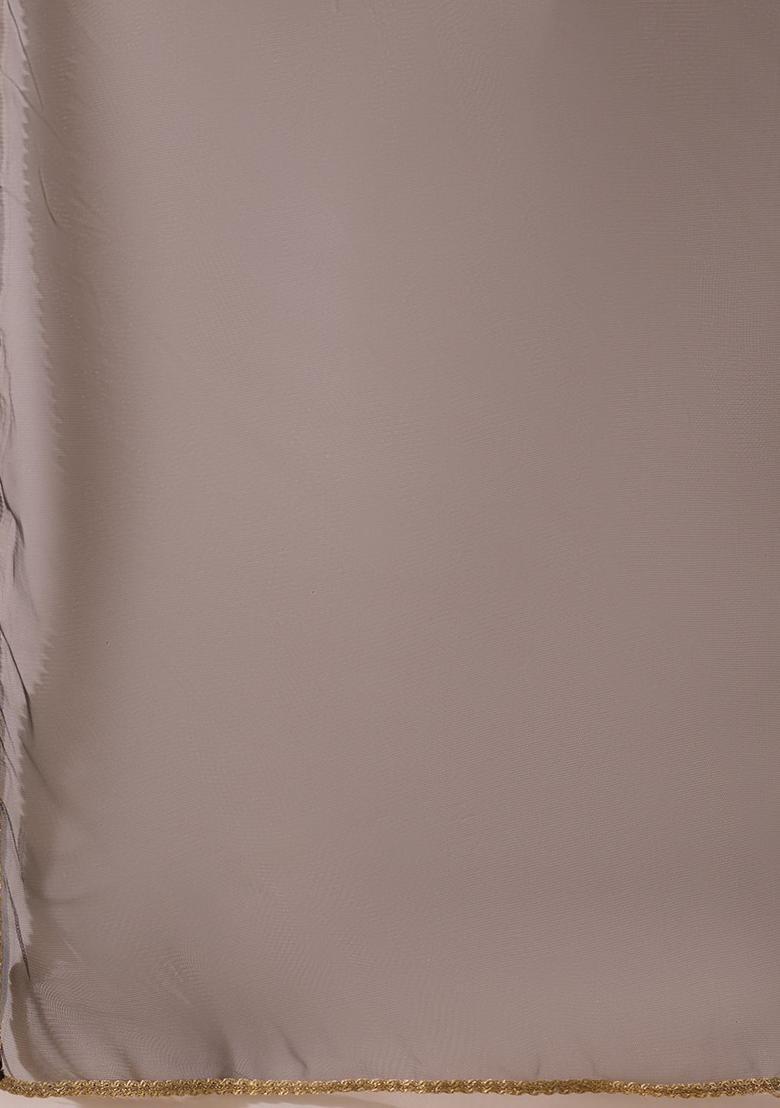 Black Embroidered Silk Kurta Set - Indya