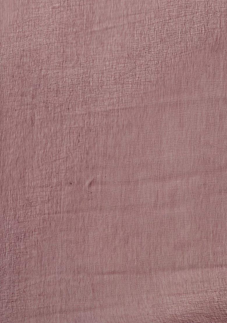 Maroon Printed Cotton Kurta Set - Indya