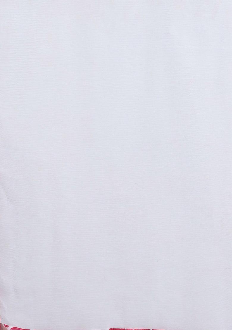 Pink Printed Cotton Kurta Set - Indya