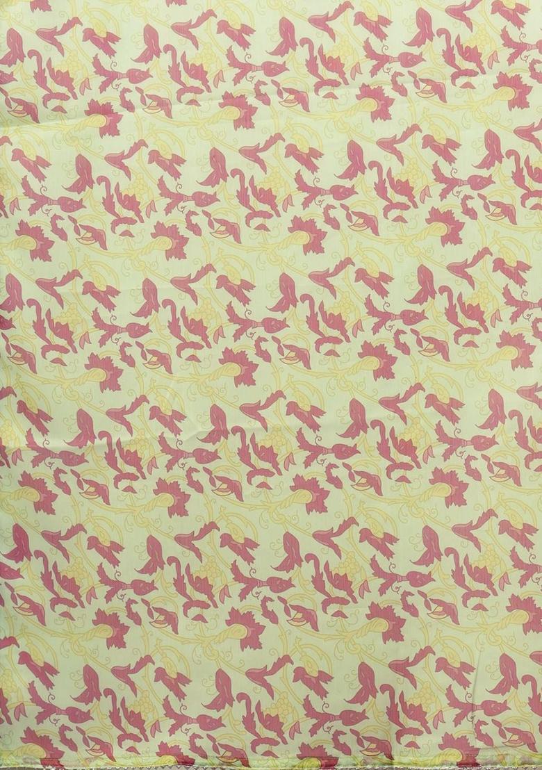 Green Printed Viscose Kurta Set - Indya