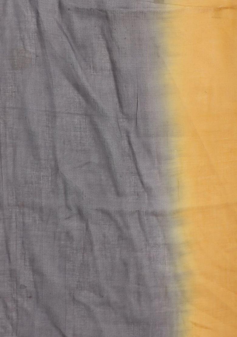 Grey Printed Cotton Kurta Set - Indya