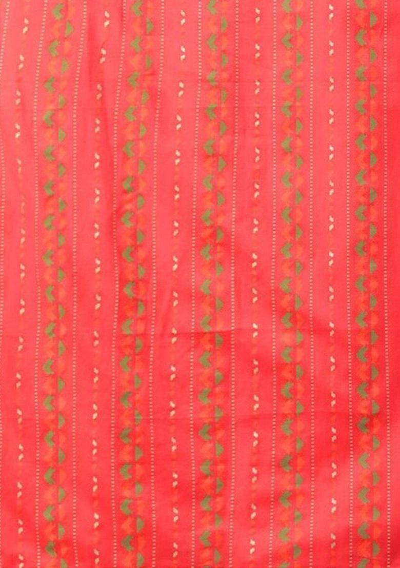 Beige Yoke Design Cotton Kurta Set - Indya