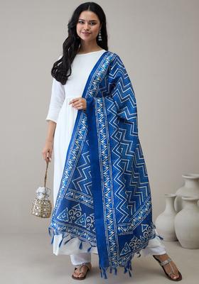 White Solid Viscose Kurta Set
