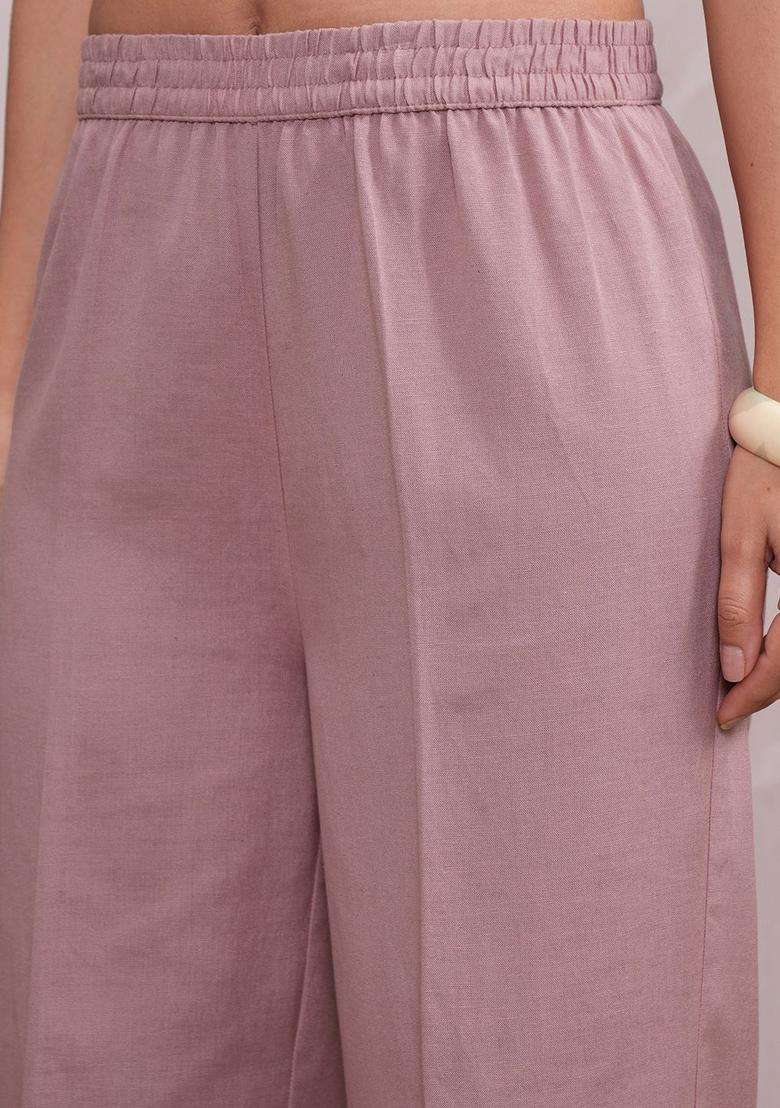 Rose Printed Viscose Kurta Set - Indya
