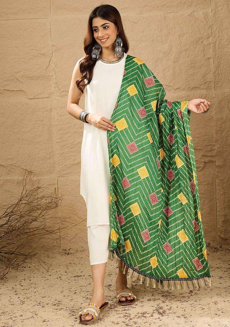 White Solid Viscose Kurta Set - Indya