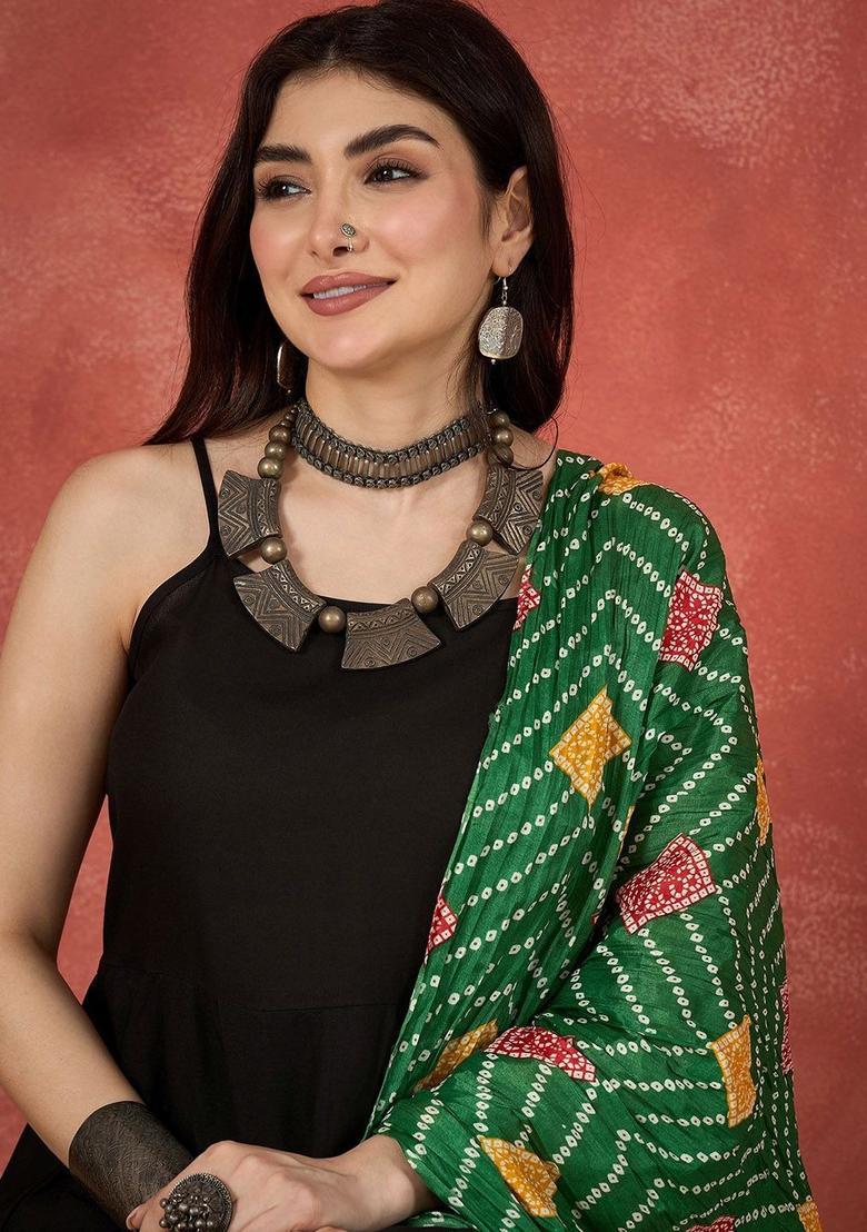 Black Solid Viscose Straight Kurta Sets - Indya