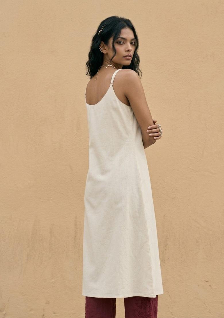 Off White Kurtas - Indya